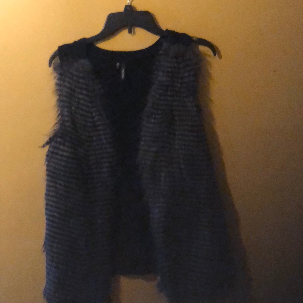 Maurice’s faux fur vest
